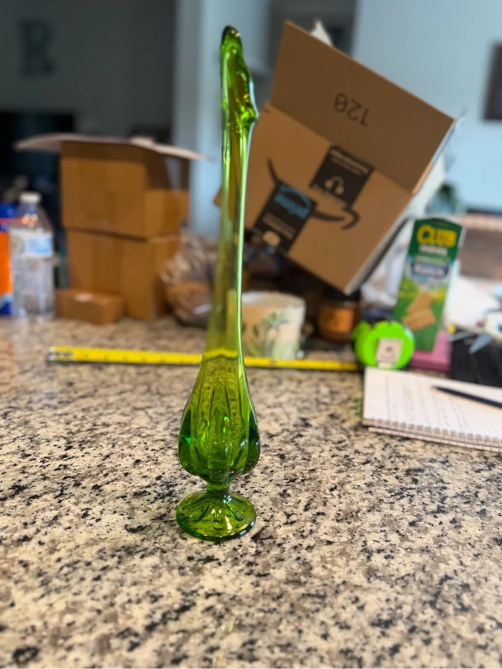 Vintage Viking Glass Swing Glass Vase